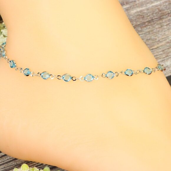 "Elegant Handmade Anklet – Delicate Jewelry for Women, MAR091724 - Picture 4 of 10